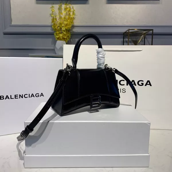 Affordable BALENCIAGA HOURGLASS XS TOP HANDLE BAG 0117