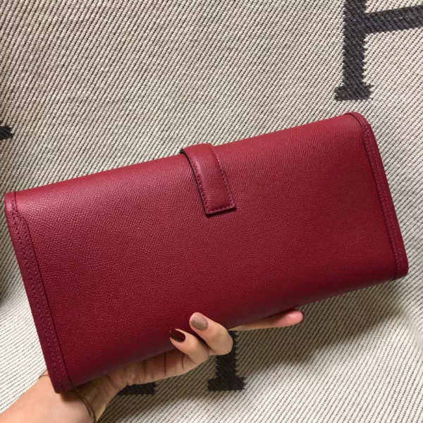 Cheap HERMES JIGE 29CM CLUTCH ALL HANDMADE 0116