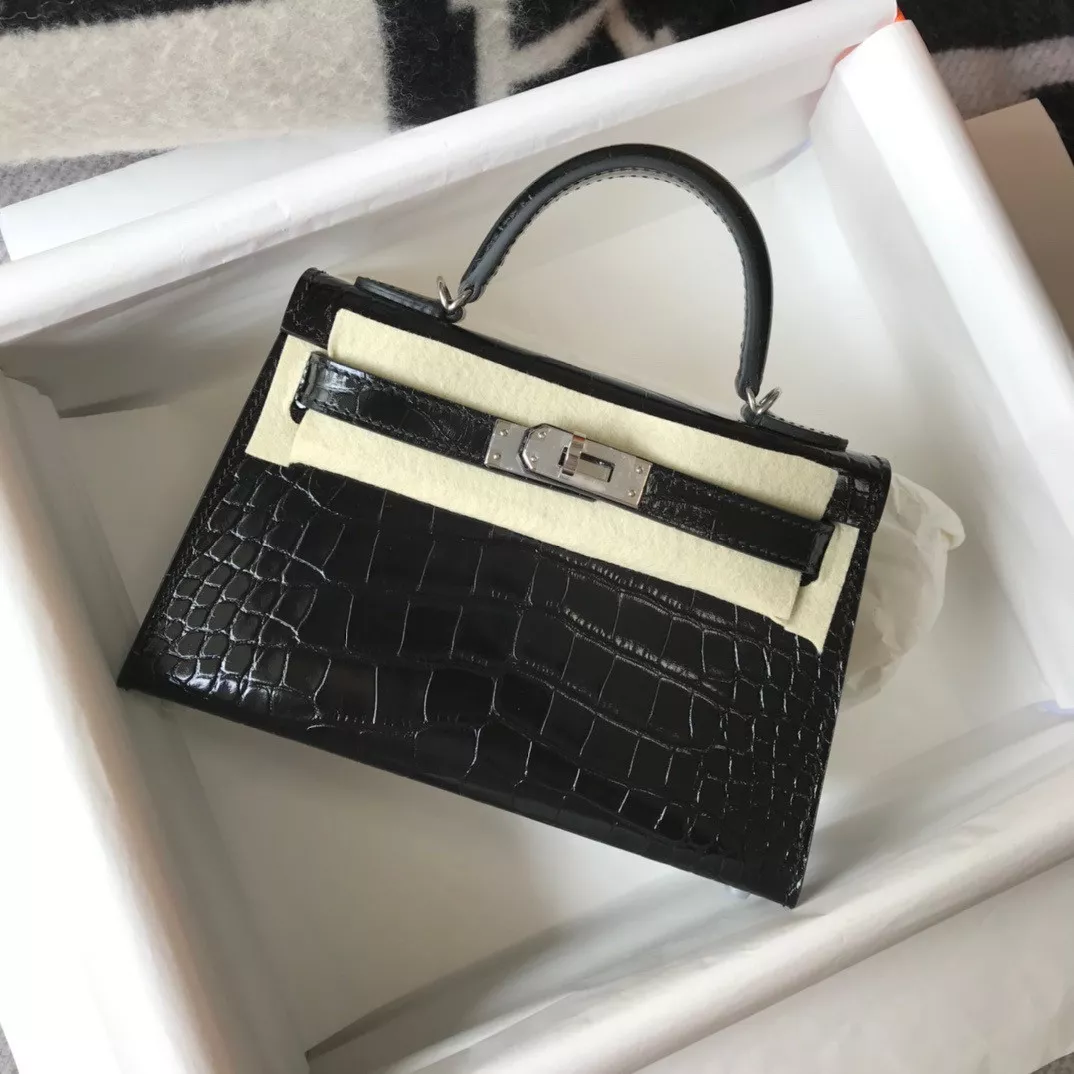 Cheap HERMES KELLY MINI II ALL HANDMADE 0116