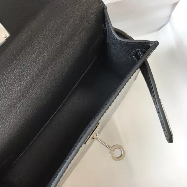 Cheap HERMES KELLY MINI II ALL HANDMADE 0116