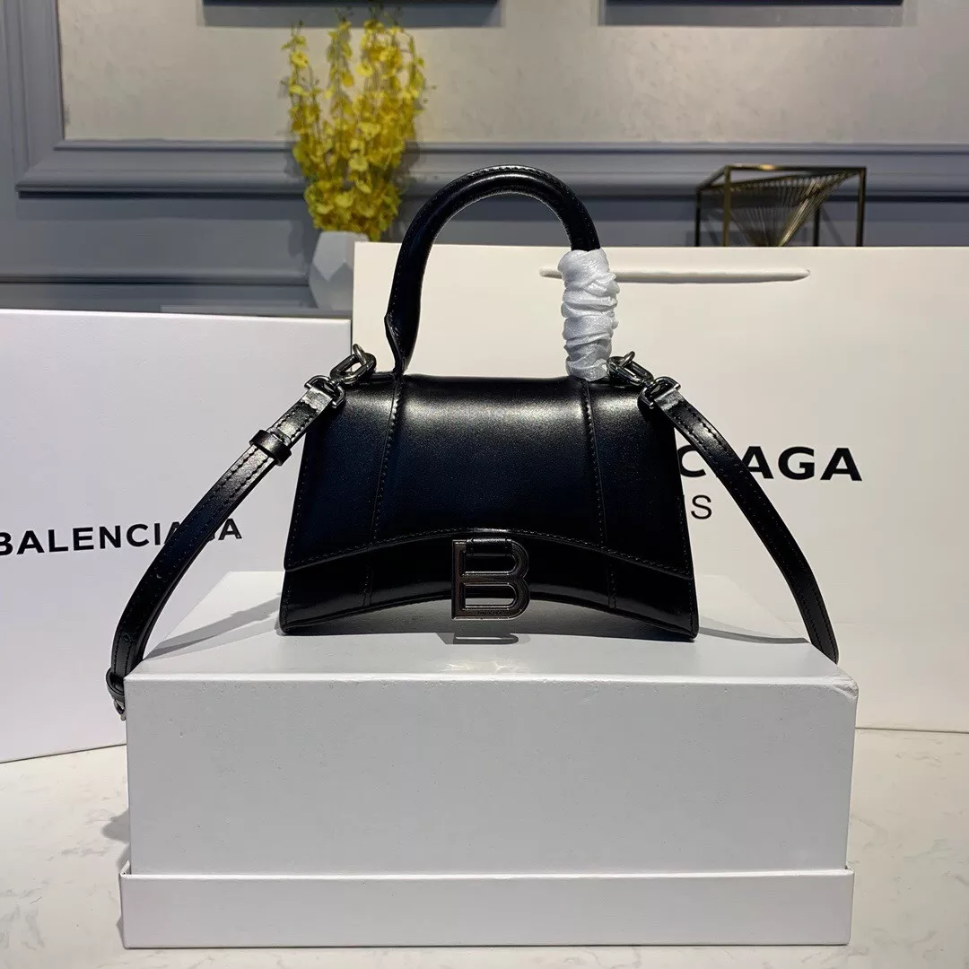 Affordable BALENCIAGA HOURGLASS XS TOP HANDLE BAG 0117