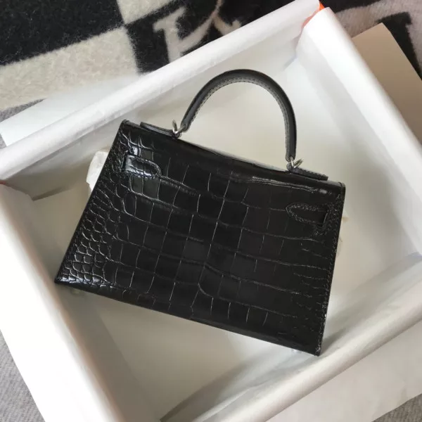 Cheap HERMES KELLY MINI II ALL HANDMADE 0116