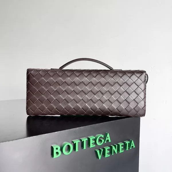 Affordable BOTTEGA VENETA Long Clutch Andiamo With Handle 0120